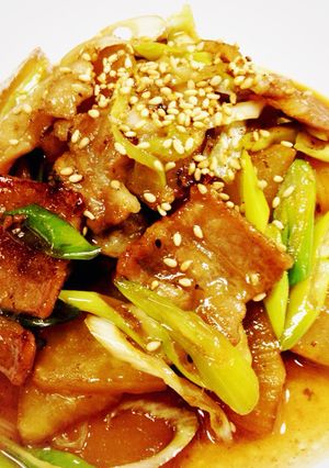 豚バラと大根の甘辛煮-レシピのメイン写真