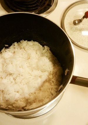 長粒米やタイ米を鍋で炊く-レシピのメイン写真