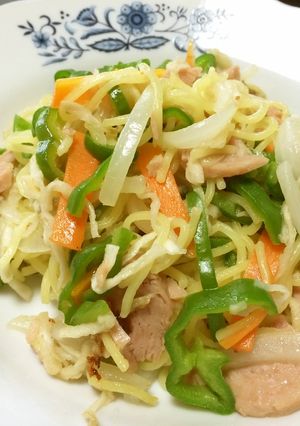 切り干し大根で増量♪塩焼きそば-レシピのメイン写真