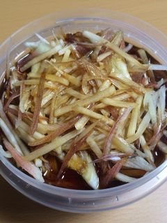 茗荷と新生姜の醤油漬け-レシピのメイン写真