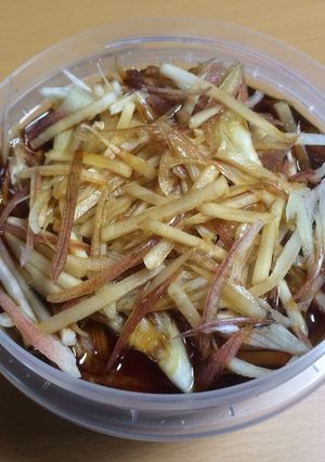茗荷と新生姜の醤油漬け-レシピのメイン写真