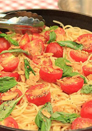 夏のキャンプに使える「冷製パスタ」-レシピのメイン写真