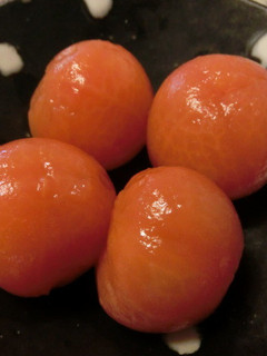ミニトマトのだしひたし(だし煮)-レシピのメイン写真