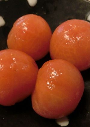 ミニトマトのだしひたし（だし煮）-レシピのメイン写真
