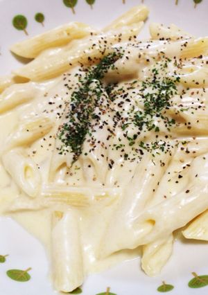 ズボラ風豆乳3種のチーズペンネ-レシピのメイン写真