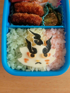 妖怪ウォッチ☆簡単キャラ弁☆ししコマ-レシピのメイン写真
