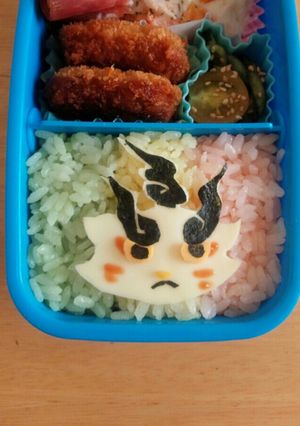 妖怪ウォッチ☆簡単キャラ弁☆ししコマ-レシピのメイン写真