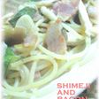 超簡単!ベーコンとしめじのパスタ☆