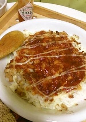 ハンバーグがドリアに簡単変身-レシピのメイン写真