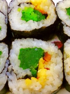 ほうれん草☆入り おいしい巻き寿司☆-レシピのメイン写真