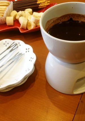 簡単❗チョコレートフォンデュ-レシピのメイン写真