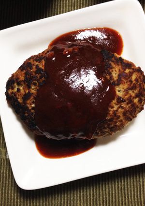 ☆高野豆腐でボリュームハンバーグ☆-レシピのメイン写真