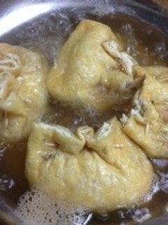 油揚げの巾着煮-レシピのメイン写真