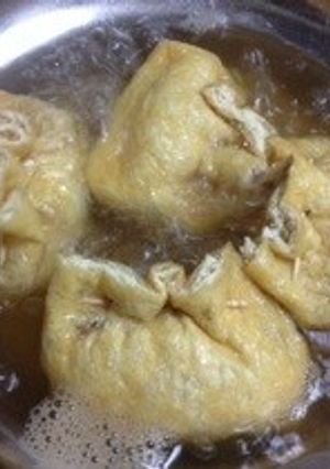 油揚げの巾着煮-レシピのメイン写真