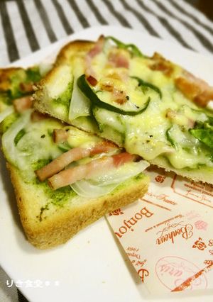 ジェノベーゼトースト-レシピのメイン写真