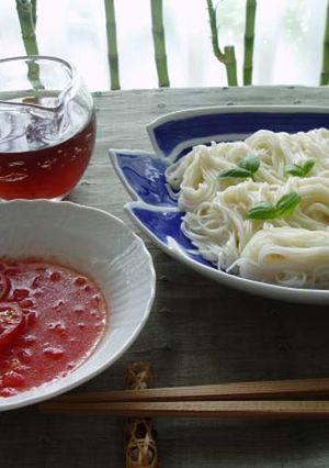 フレッシュトマト素麺-レシピのメイン写真