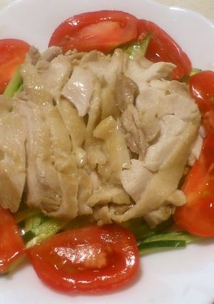超簡単☆ヘルシーうまい！鶏肉の酒蒸し-レシピのメイン写真