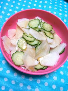 大根きゅうりサラダ-レシピのメイン写真