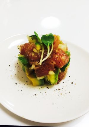 マグロとアボカドのサラダ-レシピのメイン写真