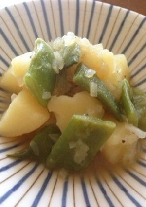 モロッコいんげんとじゃがいものスープ煮-レシピのメイン写真