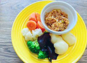 5色野菜のネギ味噌ディップ￼ 食養生♪-レシピのメイン写真