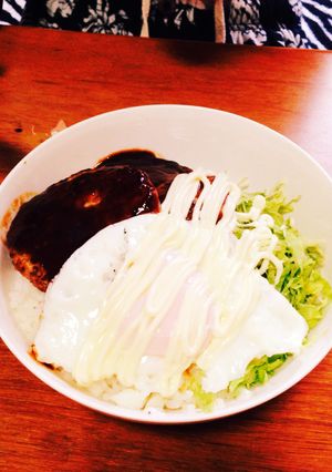 甘辛♡ロコモコ風丼-レシピのメイン写真