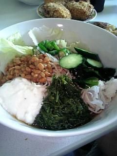スタミナ満点☆ネバネバ麺-レシピのメイン写真