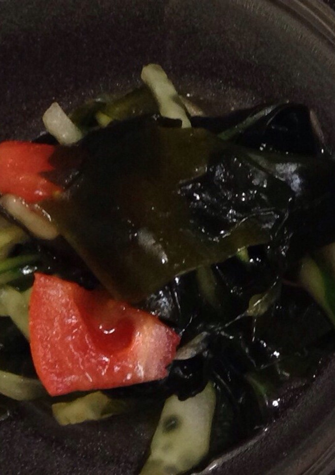 トマトとワカメの中華和え-レシピのメイン写真