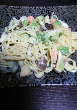 簡単!アボカドパスタ-レシピのメイン写真