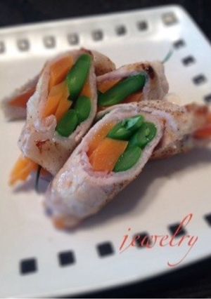 豚肉の野菜巻き-レシピのメイン写真
