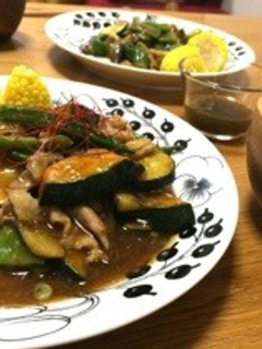✳︎豚肉と夏野菜の生姜あん炒め✳︎-レシピのメイン写真