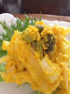 夏 レモン風味のさわやかカボチャサラダ-レシピのメイン写真