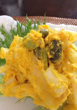 夏 レモン風味のさわやかカボチャサラダ-レシピのメイン写真