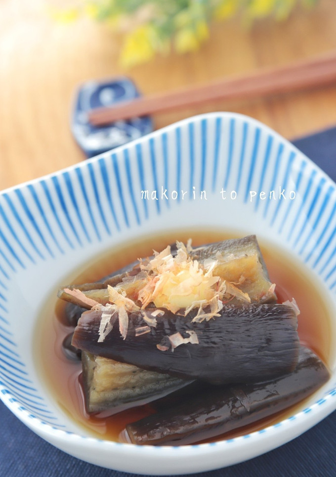 レンジで簡単＊茄子のほっとくだけ煮浸し-レシピのメイン写真