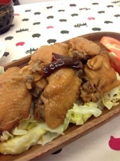 簡単☆手羽先ピリ辛ぽん酢煮☆圧力鍋-レシピのメイン写真