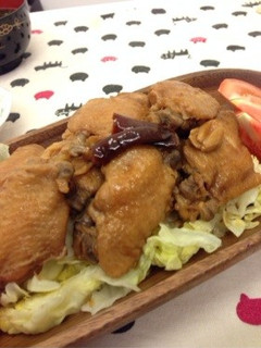 簡単☆手羽先ピリ辛ぽん酢煮☆圧力鍋-レシピのメイン写真