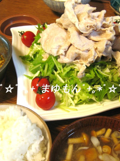 たれも簡単☆冷しゃぶ-レシピのメイン写真