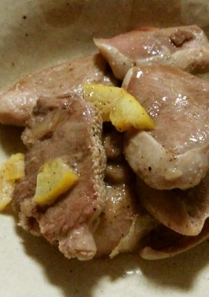 牛タンの塩レモン炒め♪-レシピのメイン写真