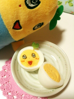 ゆでたまご☆ふなっしー-レシピのメイン写真