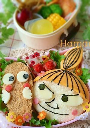 リトルミイのサンドイッチ♪キャラ弁-レシピのメイン写真