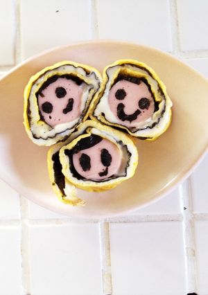 魚肉ソーセージ入り玉子焼き-レシピのメイン写真