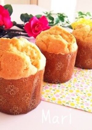 1ボウル✨簡単✨オリーブ油のマフィン-レシピのメイン写真