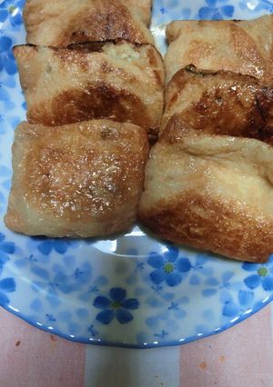 超簡単☆油揚げの納豆包み-レシピのメイン写真
