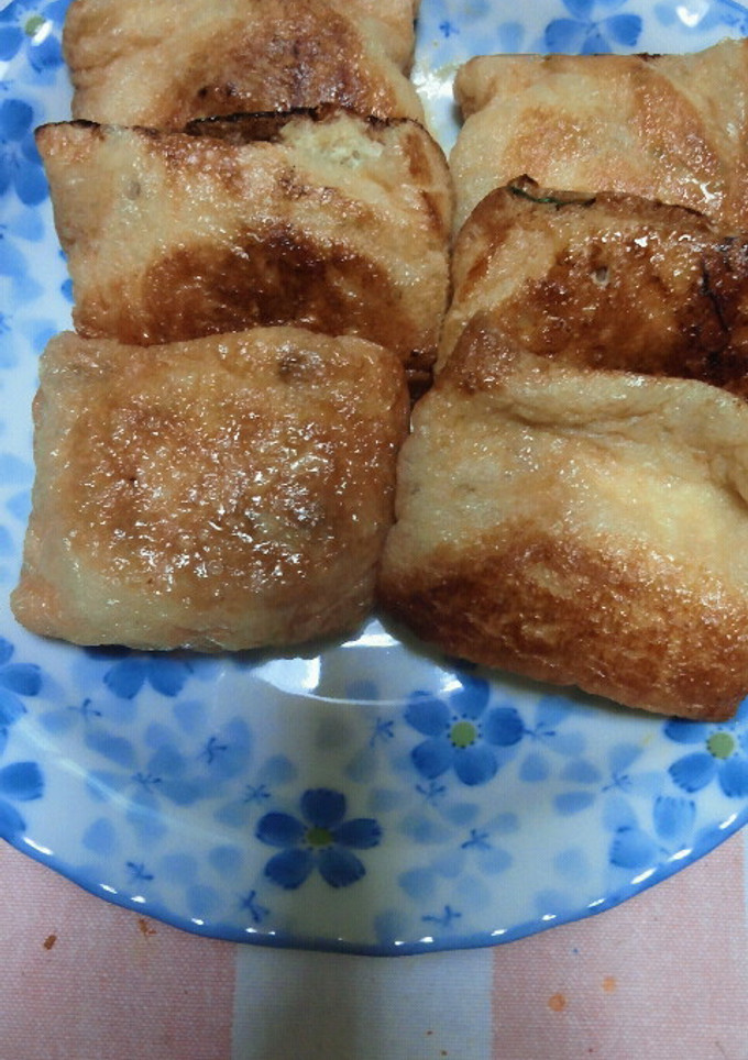 超簡単☆油揚げの納豆包み-レシピのメイン写真