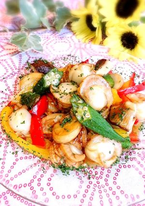 ホタテとエリンギのバター醤油焼き-レシピのメイン写真