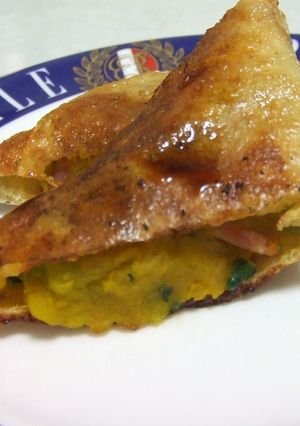 南瓜の油揚げ焼き-レシピのメイン写真