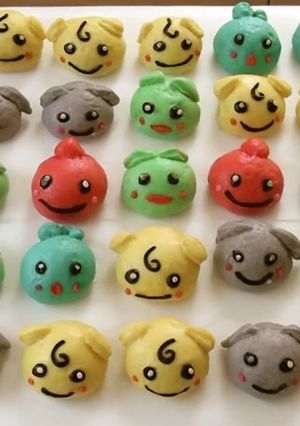 パズドラ肉まん　-レシピのメイン写真