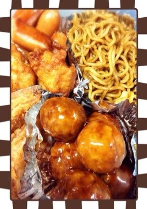 簡単弁当寄せ集め-レシピのメイン写真