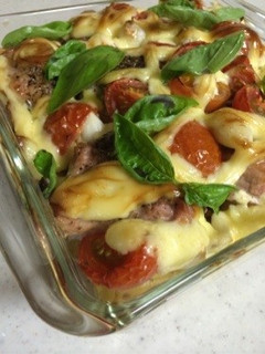 夏野菜と鶏もも肉の簡単マヨネーズグリル-レシピのメイン写真