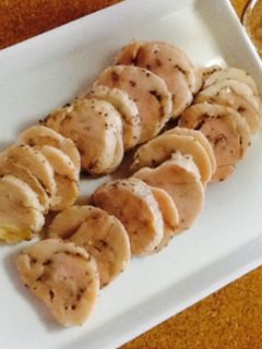 簡単☆鶏むね肉と塩麹で手作りハム-レシピのメイン写真
